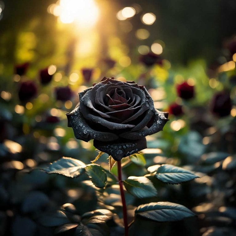 Siyah Gül - Gizemin ve Asaletin Sembolü