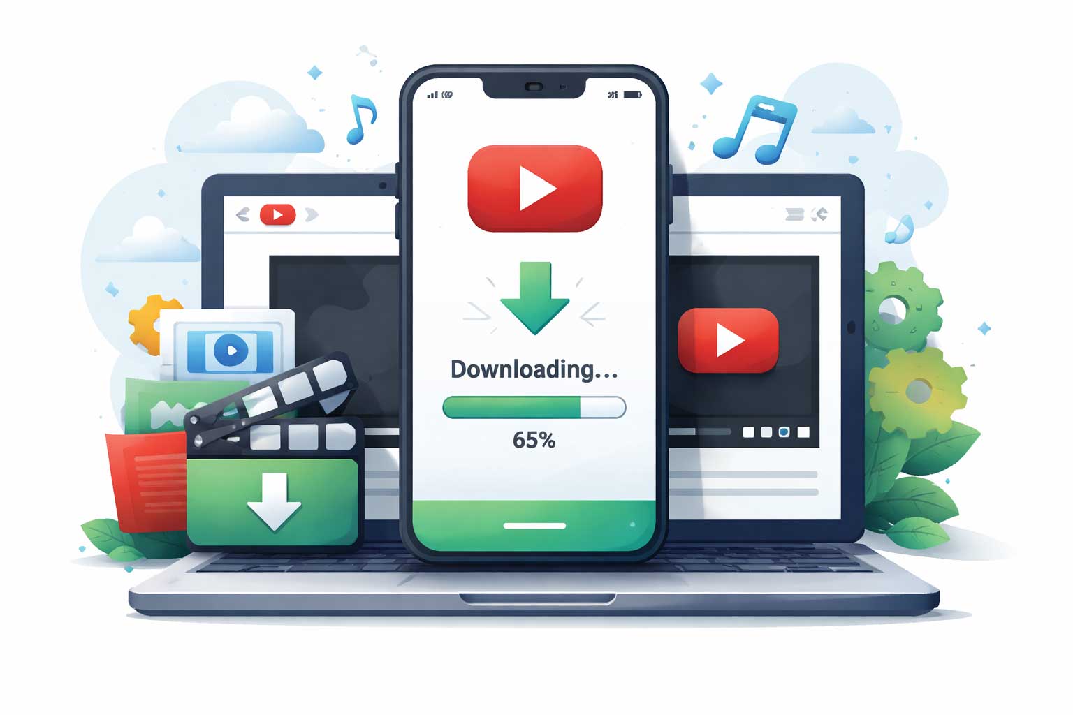 Youtube vb. sitelerden video indirme veya mp3 vs. dönüştürme